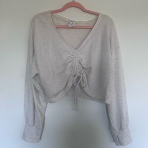Aerie Offline pullover oatmeal color NWOT